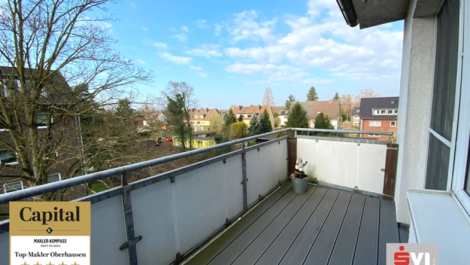 Neues Zuhause für Ihre kleine Familie! 3,5-Zimmer-Wohnung mit Sonnenbalkon in OB-Schmachtendorf