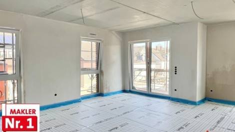 schlüsselfertiger Neubau -barrierearme Etagenwohnung mit Balkon und zwei Tiefgaragenstellplätzen