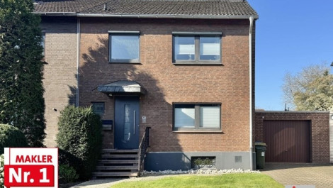 Einziehen und wohlfühlen – modernisierte Doppelhaushälfte mit Garage in Oberhausen-Schmachtendorf