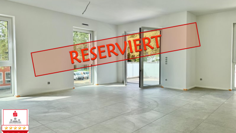 schlüsselfertiger Neubau: barrierearme Etagenwohnung mit Sonnenbalkon und Tiefgaragenstellplatz