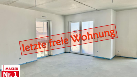 schlüsselfertiger Neubau -barrierearme Etagenwohnung mit Balkon und zwei Tiefgaragenstellplätzen
