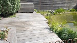 Holzterrasse