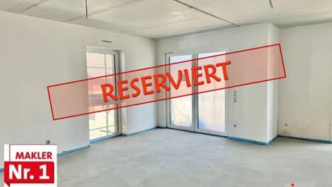 schlüsselfertiger Neubau -barrierearme Etagenwohnung mit Balkon und zwei Tiefgaragenstellplätzen