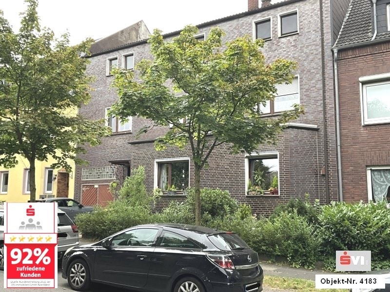 Solides 4-Familienhaus mit großem Garten 
in Oberhausen-Sterkrade
