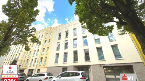 Moderne, barrierearme 2-Zimmer-Wohnung mit Balkon und Stellplatz in der Oberhausener Innenstadt
