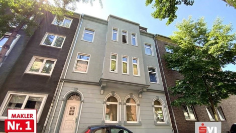 Altbauflair trifft Moderne! 3,5-Zimmer DG-Wohnung mit Charakter in Oberhausener Mitte