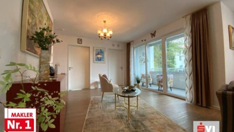 Neubauwohnung in der Oberhausen-Mitte mit Loggia/Wintergarten und Aufzug