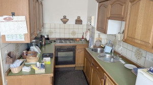 Küche freie Wohnung 2.OG