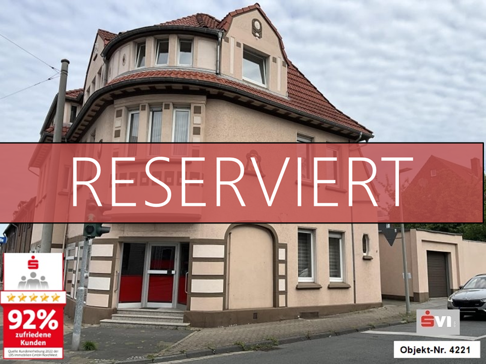 Stattliches Wohn- und Geschäftshaus in Oberhausen-Sterkrade