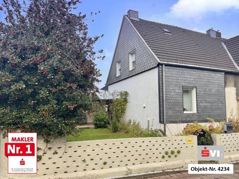 Klein, aber mein! Saniertes Reihenendhaus in Holten für die kleine Familie