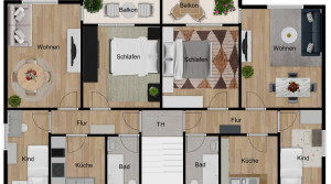 Grundriss 1. Obergeschoss