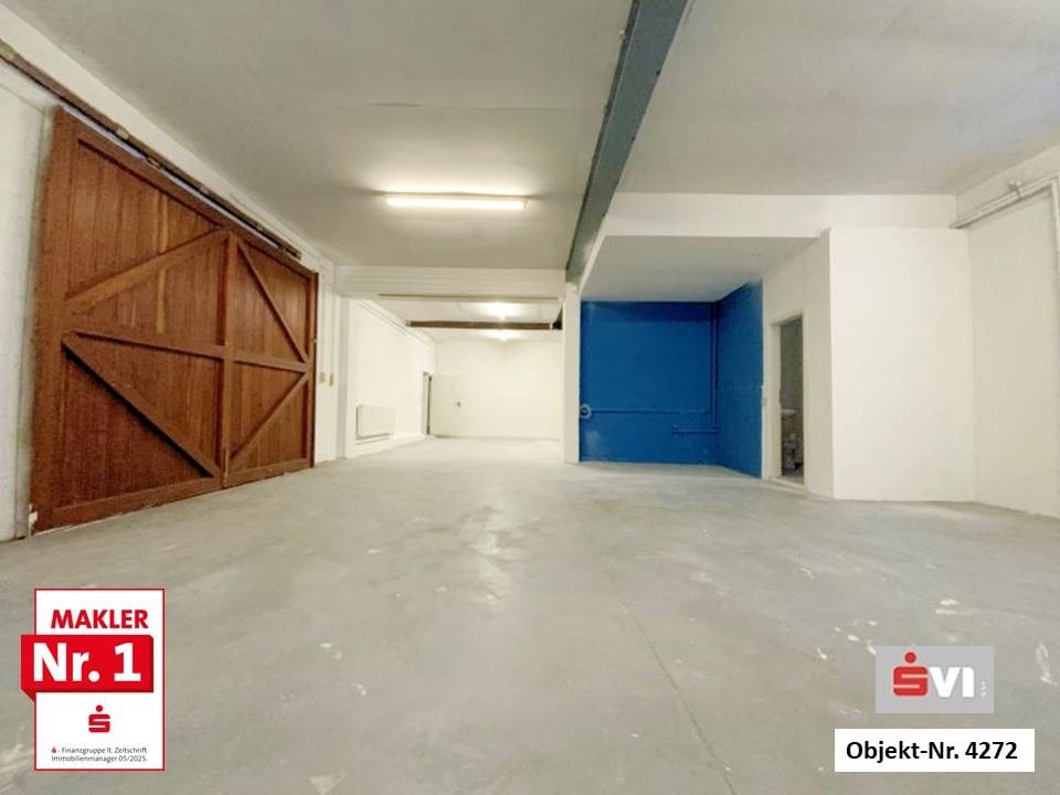 Ruhige Gewerbeeinheit mit Büro und 2 Lagerhallen in Oberhausen-Alstaden