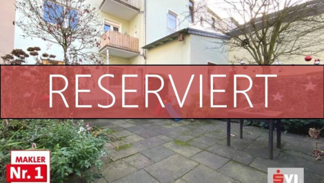 Attraktive 3,5-Zimmer-Erdgeschosswohnung mit ruhiger Hoflage und Gemeinschaftsterrasse in OB-Mitte