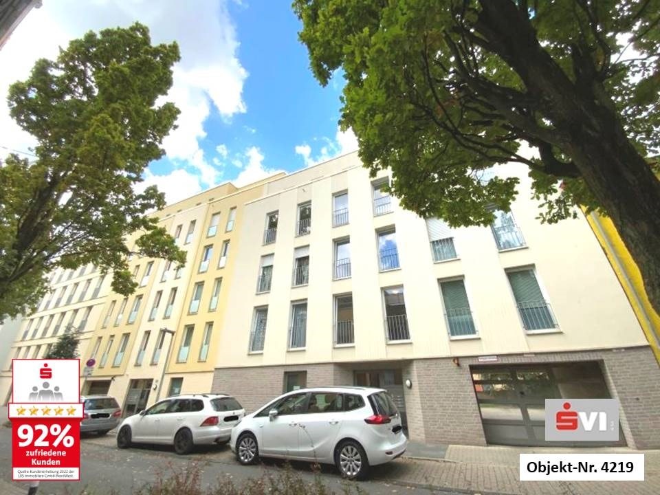 Moderne, barrierearme 2-Zimmer-Wohnung mit Balkon und Stellplatz in der Oberhausener Innenstadt