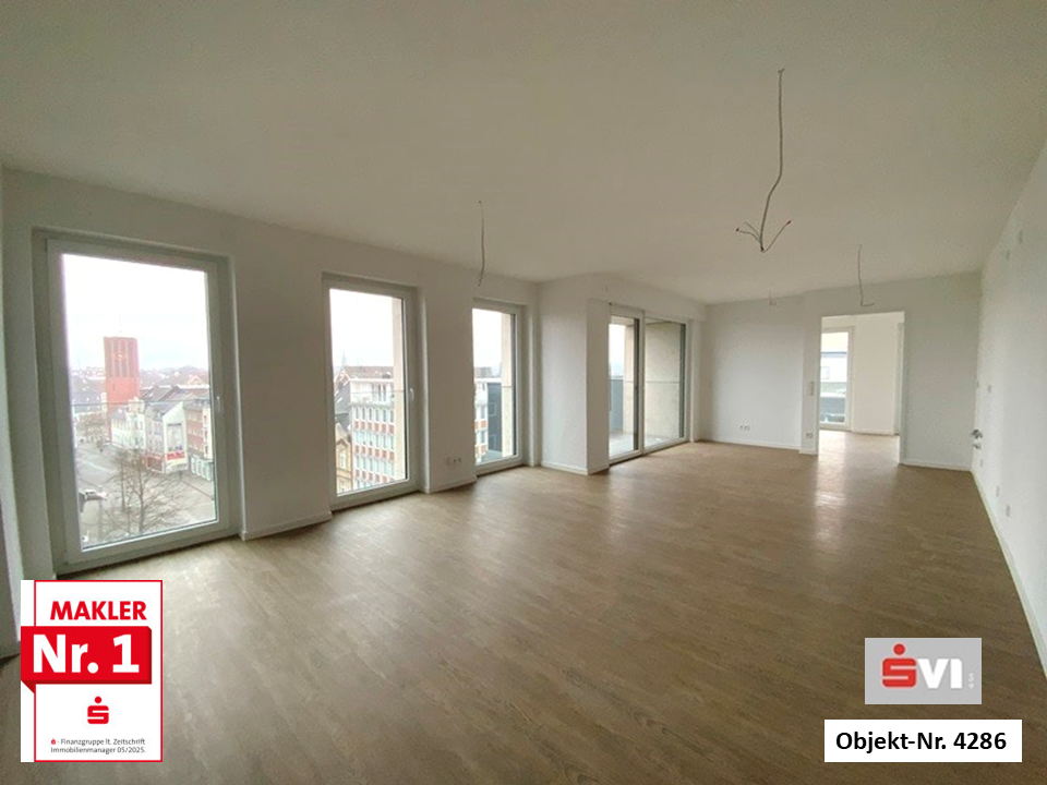Urbanes Wohnen auf ca. 60 m² Loft-Atmosphäre mit Balkon und Aufzug in OB-Sterkrade