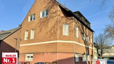 Mehrfamilienhaus mit Potential und Geschichte in ruhiger Seitenstraße von Oberhausen-Eisenheim Mehrfamilienhaus mit Potential und Geschichte in ruhiger Seitenstraße von Oberhausen-Eisenheim