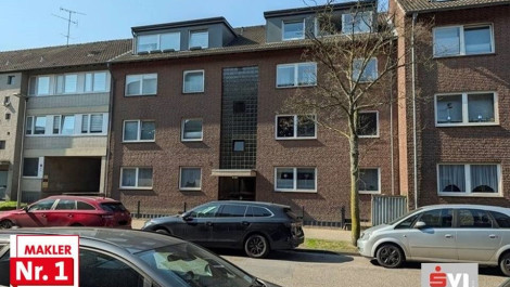 Sehr schöne 2,5-Zimmer-Wohnung mit Balkon im Oberhausener Bismarckviertel