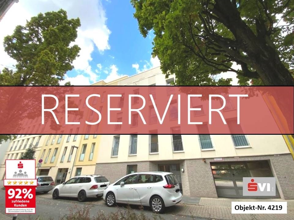 Moderne, barrierearme 2-Zimmer-Wohnung mit Balkon und Stellplatz in der Oberhausener Innenstadt