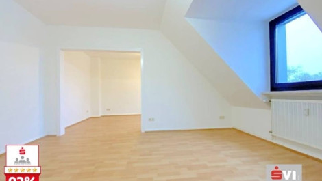 Gut aufgeteilte 2,5-Zimmer-Dachgeschosswohnung im gepflegten 3-Parteienhaus in Oberhausen-Styrum