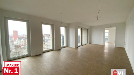 Urbanes Wohnen auf ca. 60 m² Loft-Atmosphäre mit Balkon und Aufzug in OB-Sterkrade