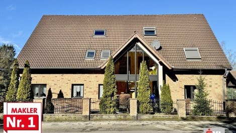 Große barrierearme Erdgeschosswohnung in OB-Schmachtendorf mit Garage und Garten