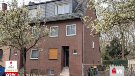 Familienfreundliches Reihenendhaus in ruhiger Parklage im Brücktorviertel in Oberhausen