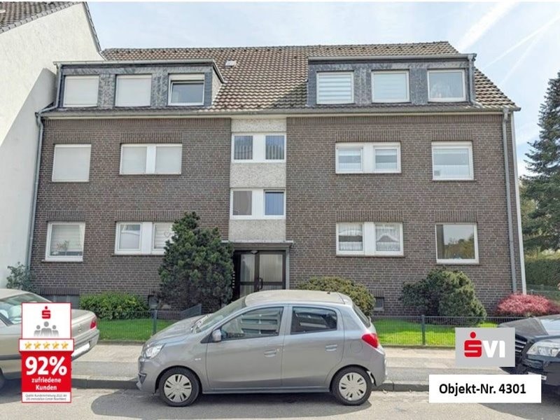 Gut geschnittene 3,5-Zimmer-Wohnung in gefragter Lage in Oberhausen-Schladviertel