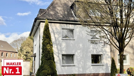 Ein Haus für alle Fälle- Bottrop vis-à-vis zum Revierpark Vonderort mit Garten und Garage
