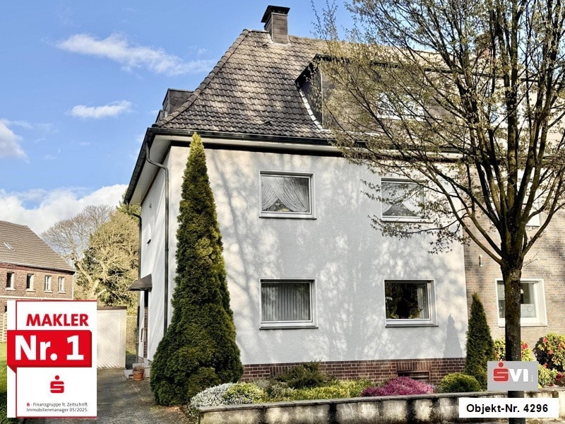 Ein Haus für alle Fälle- Bottrop vis-à-vis zum Revierpark Vonderort mit Garten und Garage