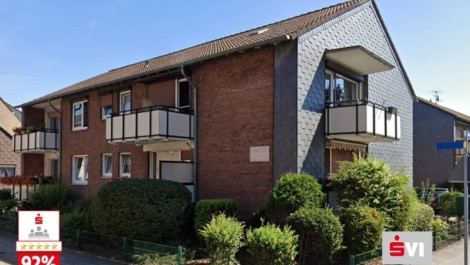 Attraktive 2,5-Zimmer-Wohnung mit Balkon in der 1. Etage im Schladviertel